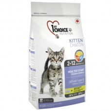1st Choice Kitten Healthy Start сухий корм для кошенят, з куркою 2,72 кг