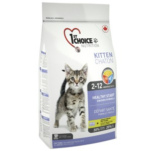 1st Choice Kitten Healthy Start сухий корм для кошенят, з куркою 2,72 кг 1st Choice Kitten Healthy Start сухий корм для кошенят, з куркою 2,72 кг