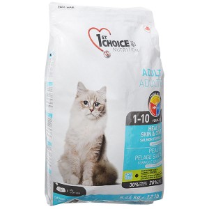 1st Choice Adult Healthy Skin&Coat сухий корм для котів 5,44 кг