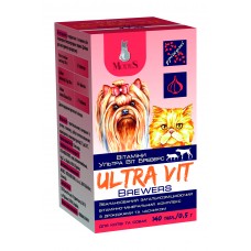 Modes Ultra Vit Brewers Збалансований загальнозміцнюючий вітамінно-мінеральний комплекс з дріжджями та часником, 140 таблеток