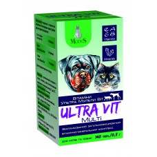 Modes Ultra Multi Vit Вітамінно-мінеральний комплекс для собак та котів, 140 таблеток