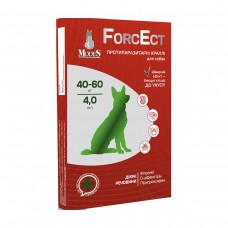 Протипаразитарні краплі ForcEct для собак вагою 40-60 кг, 3 піпетки