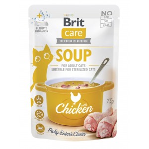 Суп для котів Brit Care Soup with Chicken з куркою, 75 г Суп для котів Brit Care Soup with Chicken з куркою, 75 г