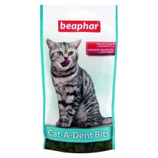 Beaphar Cat-A-Dent Bits подушечки для чищення зубів котів 35 г