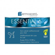 Dermoscent Essential 6 spot-on засіб для догляду за шкірою та шерстю кішок, 4 піпетки Dermoscent Essential 6 spot-on засіб для догляду за шкірою та шерстю кішок, 4 піпетки
