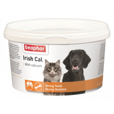 Beaphar Irish Cal Мінеральна добавка для розвитку скелета, міцних зубів та якісної шерсті 250г Beaphar Irish Cal Мінеральна добавка для розвитку скелета, міцних зубів та якісної шерсті 250г