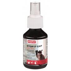 Beaphar Stop-it Cat - cпрей для відлякування котів, 100 мл Beaphar Stop-it Cat - cпрей для відлякування котів, 100 мл