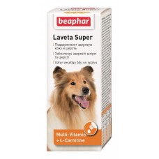 Beaphar Laveta Super від линьки, для здорової шкіри та гарної блискучої шерсті собак 50 мл