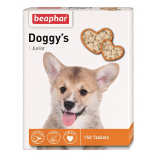 Beaphar Doggy's Junior вітамінізовані ласощі для здорового розвитку цуценят 150 табл.