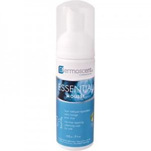 Dermoscent Essential Mousse мус для сухого очищення та заспокоєння шкіри для котів, 150 мл Dermoscent Essential Mousse мус для сухого очищення та заспокоєння шкіри для котів, 150 мл