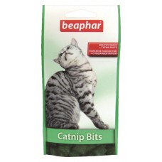 Beaphar Catnip Bits хрусткі подушечки з котячою м'ятою для котів та кошенят 35 г