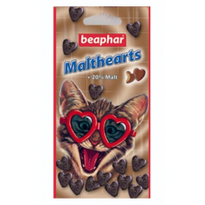 Beaphar Malthearts сердечка з мальт-пастою для виведення шерсті зі шлунку 150 шт Beaphar Malthearts сердечка з мальт-пастою для виведення шерсті зі шлунку 150 шт