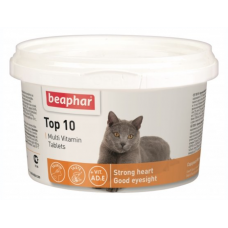 Beaphar Top 10 Cat універсальний вітамiнно-мінеральний комплекс 180 табл. Beaphar Top 10 Cat універсальний вітамiнно-мінеральний комплекс 180 табл.
