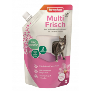 Beaphar Odour Killer for Cats біологічний ліквідатор запаху з ароматом орхідеї для котячих туалетів, 400г