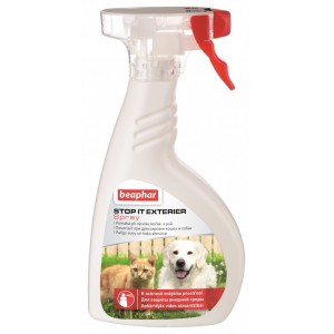 Beaphar STOP IT EXTERIER Spray для відлякування котів і собак на вулиці, 400 мл