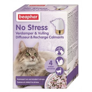 Beaphar NO STRESS комплект-дифузор від стресу для котів, 30 мл Beaphar NO STRESS комплект-дифузор від стресу для котів, 30 мл