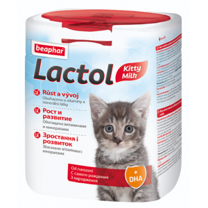 Beaphar Lactol Kitty Milk молочна суміш для вигодовування кошенят 500 г