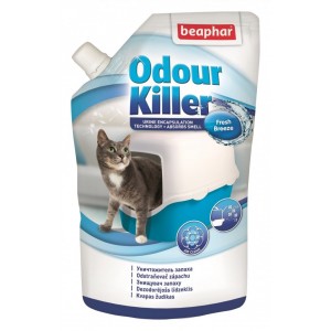 Beaphar Odour Killer for Cats біологічний ліквідатор запаху для котячих туалетів, 400г