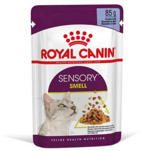Вологий корм для дорослих котів SENSORY SMELL JELLY 0.085 кг Вологий корм для дорослих котів SENSORY SMELL JELLY 0.085 кг