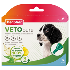 Beaphar BIO Spot on натуральні протипаразитарні краплі для цуценят 3 піпетки