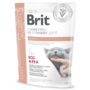 Сухий корм для кішок при захворюваннях нирок Brit GF Veterinary Diet Renal 2кг