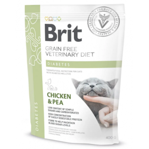 Сухий корм для кішок при цукровому діабеті Brit GF Veterinary Diet Diabetes 2кг Сухий корм для кішок при цукровому діабеті Brit GF Veterinary Diet Diabetes 2кг