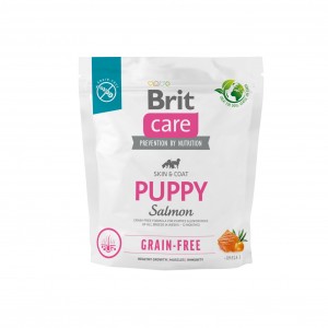 Корм для цуценят Brit Care Dog Grain-free Puppy беззерновий з лососем, 1 кг