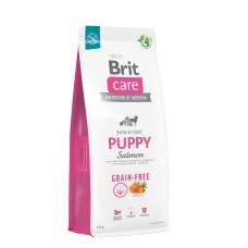 Корм для цуценят Brit Care Dog Grain-free Puppy беззерновий з лососем, 12 кг