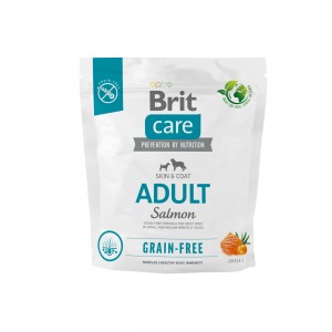 Корм для собак малих і середніх порід Brit Care Dog Grain-free Adult беззерновий з лососем, 1 кг Корм для собак малих і середніх порід Brit Care Dog Grain-free Adult беззерновий з лососем, 1 кг