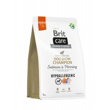 Корм для виставкових собак Brit Care Dog Hypoallergenic Dog Show Champion з лососем і оселедцем, 3 кг