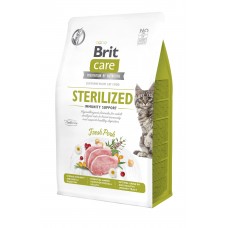Сухий корм для котів Brit Care Cat Grain Free Sterilized Immunity Support 0,4 кг Сухий корм для котів Brit Care Cat Grain Free Sterilized Immunity Support 0,4 кг