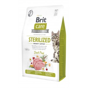 Сухий корм для котів Brit Care Cat Grain Free Sterilized Immunity Support 2 кг