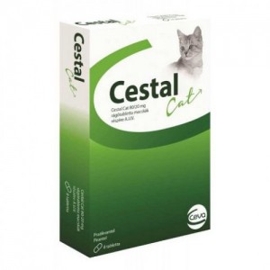 Ceva Cestal for Cats для лікування та профілактики гельмінтозів у кішок, 8 табл.