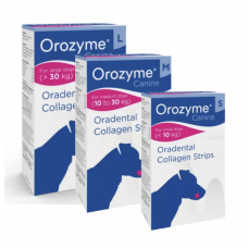 Orozyme жувальні смужки для гігієни ротової порожнини собак, розмір L Orozyme жувальні смужки для гігієни ротової порожнини собак, розмір L