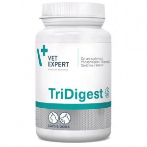 VetExpert TriDigest харчова добавка для підтримки травлення у собак та котів, 40 таблеток VetExpert TriDigest харчова добавка для підтримки травлення у собак та котів, 40 таблеток