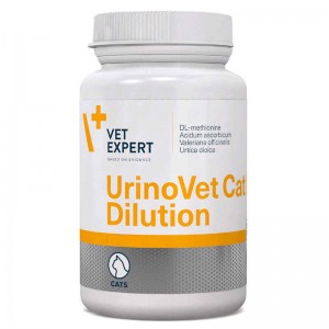 VetExpert UrinoVet Cat Dilution препарат для підкислення сечі котів з проблемами сечовивідних шляхів, 45 таблеток VetExpert UrinoVet Cat Dilution препарат для підкислення сечі котів з проблемами сечовивідних шляхів, 45 таблеток