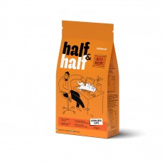 Корм сухий Half&Half для стерилізованих котів із яловичиною 2 кг