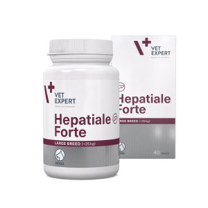VetExpert Hepatiale Forte Large Breed харчова добавка для підтримки функцій печінки у собак великих порід, 40 таблеток VetExpert Hepatiale Forte Large Breed харчова добавка для підтримки функцій печінки у собак великих порід, 40 таблеток