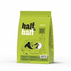 Корм сухий Half&Half для котів із чутливим травленям з індичкою 300 г