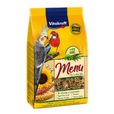 Корм для середніх папуг Vitakraft «Premium Menu» 1 кг Корм для середніх папуг Vitakraft «Premium Menu» 1 кг