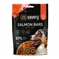Джерки для собак Savory Bars With Salmon, батончики з лососем 100 г Джерки для собак Savory Bars With Salmon, батончики з лососем 100 г