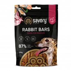 Джерки для собак Savory Bars With Rabbit, батончики з кроликом, 100 г Джерки для собак Savory Bars With Rabbit, батончики з кроликом, 100 г