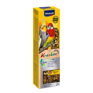 Ласощі для середніх папуг Vitakraft «Kracker Original Feather Care» 180 г / 2 шт. (під час линьки)