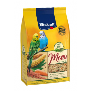 Корм для хвилястих папуг Vitakraft «Premium Menu» 1 кг