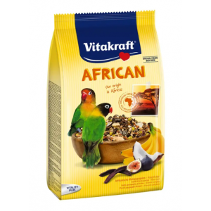 Корм для середніх африканських папуг Vitakraft «African» 750 г Корм для середніх африканських папуг Vitakraft «African» 750 г
