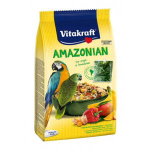 Корм для великих амазонських папуг Vitakraft «Amazonian» 750 г Корм для великих амазонських папуг Vitakraft «Amazonian» 750 г