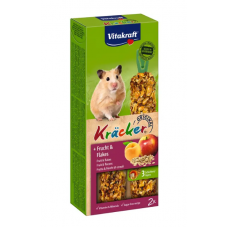 Ласощі для хом'яків Vitakraft «Kracker Original + Frucht & Flakes» 112 г / 2 шт. (фрукти та пластівці) Ласощі для хом'яків Vitakraft «Kracker Original + Frucht & Flakes» 112 г / 2 шт. (фрукти та пластівці)