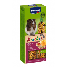 Ласощі для морських свинок Vitakraft «Kracker Original + Frucht & Flakes» 112 г / 2 шт. (фрукти та пластівці) Ласощі для морських свинок Vitakraft «Kracker Original + Frucht & Flakes» 112 г / 2 шт. (фрукти та пластівці)