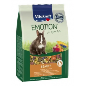 Корм для кроликів Vitakraft «Emotion Beauty Selection» 1,5 кг (для шкіри та шерсті) Корм для кроликів Vitakraft «Emotion Beauty Selection» 1,5 кг (для шкіри та шерсті)