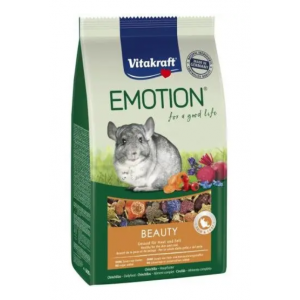 Корм для шиншил Vitakraft «Emotion Beauty Selection» 600 г (для шкіри та шерсті) Корм для шиншил Vitakraft «Emotion Beauty Selection» 600 г (для шкіри та шерсті)